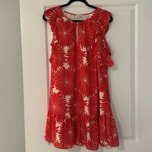 J. Crew Flutter Sleeve Dress